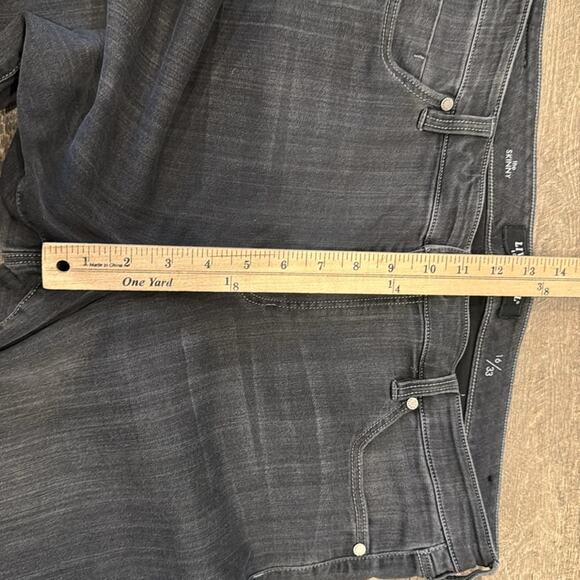 Liverpool Women's Kaylee Skinny Jean Dark Grey Wash Size 16/33 - Picture 4 of 7